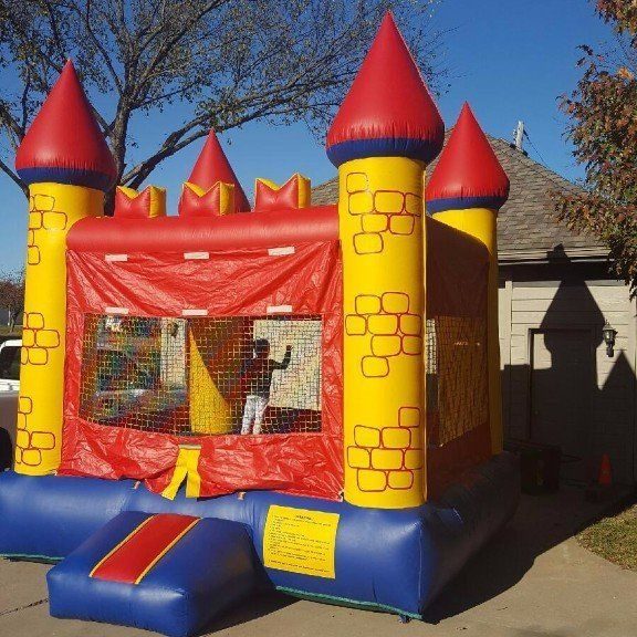 13' Castle inflatable rental in Topeka, Kansas